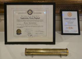 50 Year RI Certificate